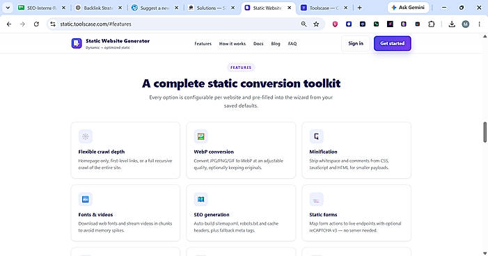 Complete Static Website Conversion Toolkit