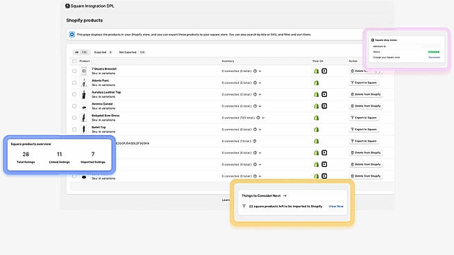 sync Square and Shopify with Shopify Square integration