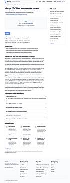Merge PDF Tool