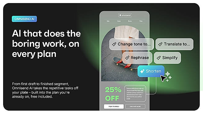 AI that does the boring work, on every plan