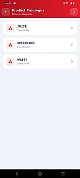 Dealer App Product Catalogue Page