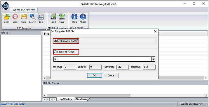 Step 3: Select the Range and Click on the OK button.