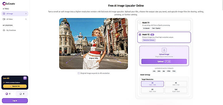 AI Image UpScaler