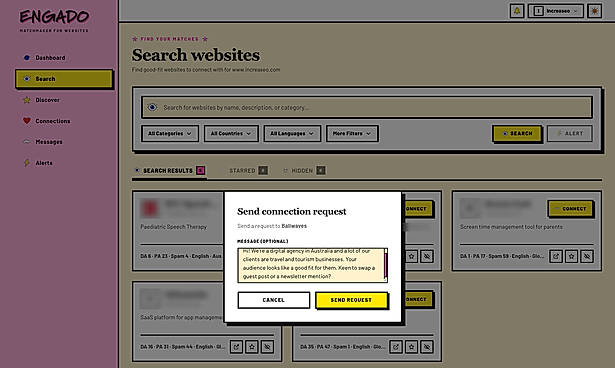 Send a connection request with a personal note