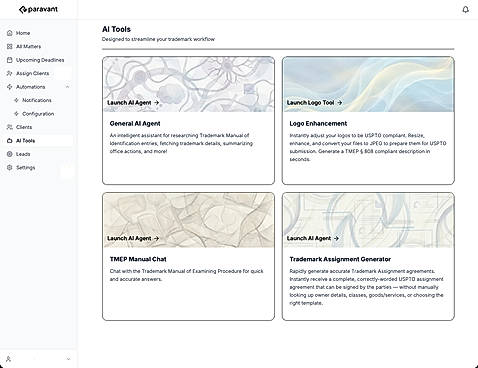 AI agents built specifically for trademark practitioners save you time in a variety of different ways.
