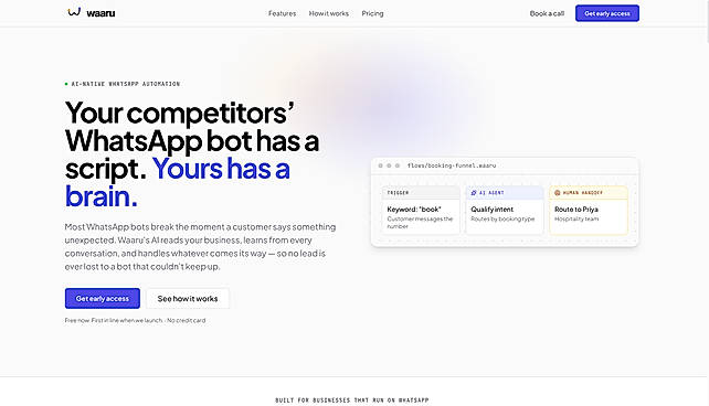 Landing page