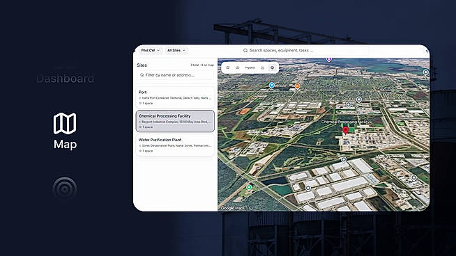 See your site locations at pinpoint accuracy on Google Map