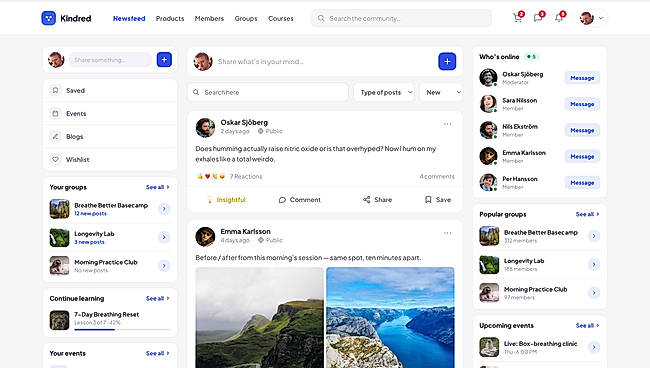 Keep Your Community Buzzing with a Live Feed