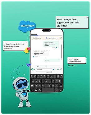 How to use SMS and WhatsApp messaging in Salesforce