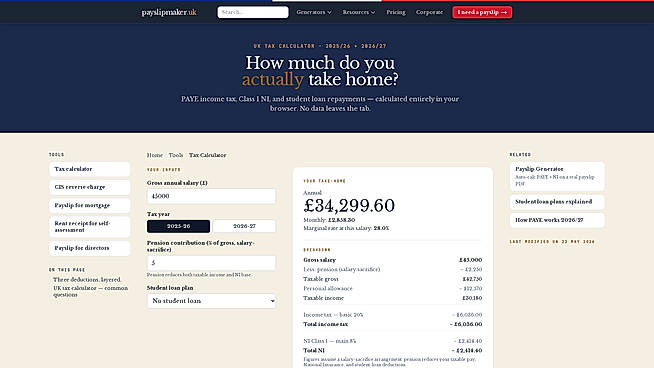 Tax Calculator