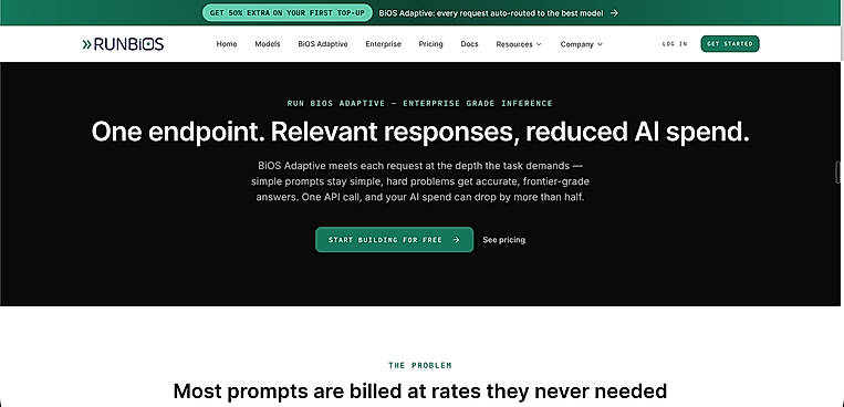 BiOS Adaptive routing