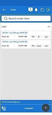 Order Booking