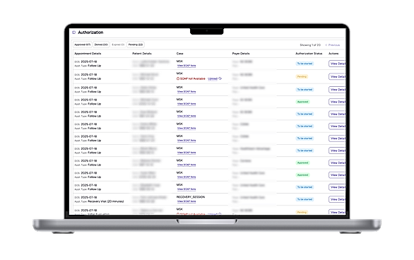 Prior auth automation