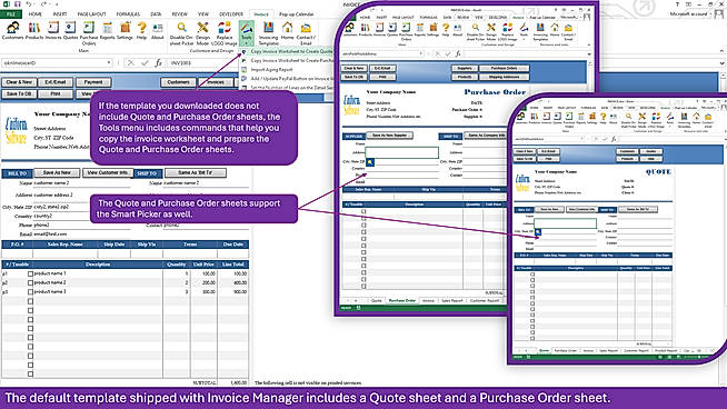 Quote and Purchase Order