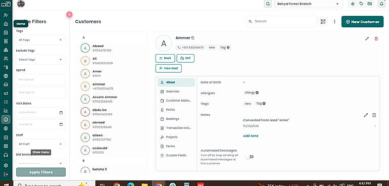 Customer Profile