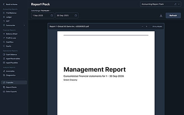 Real-time Reports
