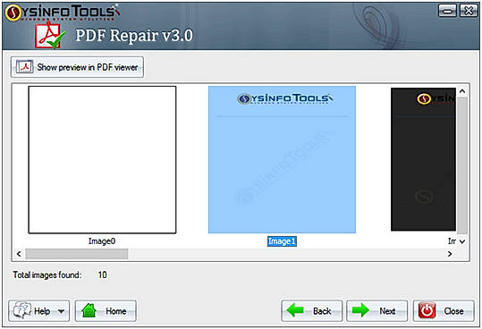 Pick Recovery Mode and press the Next button to start the extraction process and successfully extract your Image, Text, and Document from the PDF file.