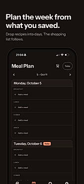 Plan your week