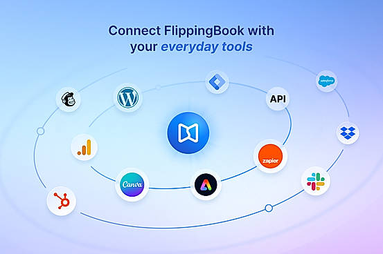 Connect FlippingBook with your everyday tools