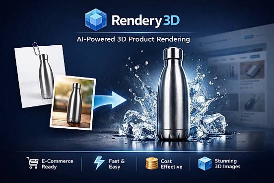 Rendery3D - AI Product Listing