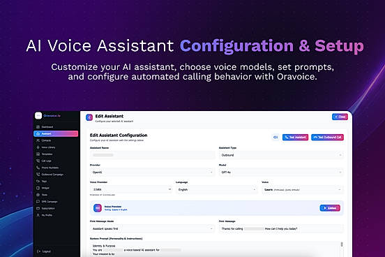 AI Voice Assistant Setup and Configuration