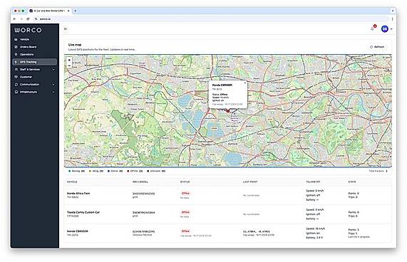 Dashboard / GPS