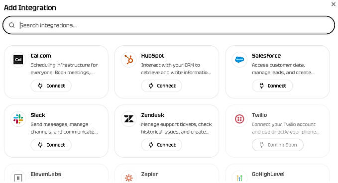urvo - Integrations