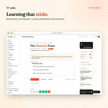 A 10-minute lesson built on real workplace scenarios, not passive video.