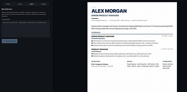 AI-powered cover letter generator using Claude by Anthropic