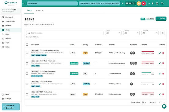 Tasks
