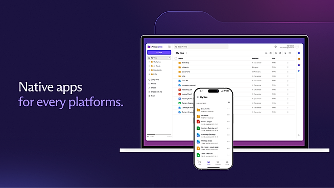 Native apps for every platforms
