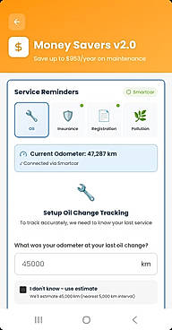 Vehicle Health & Maintenance Savings