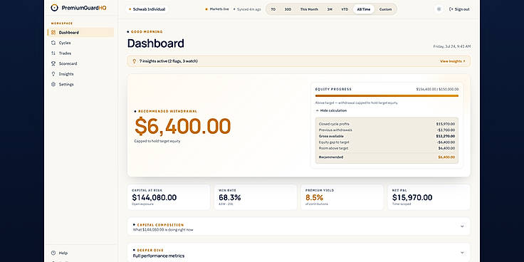 Safe Withdraw Income Calculator