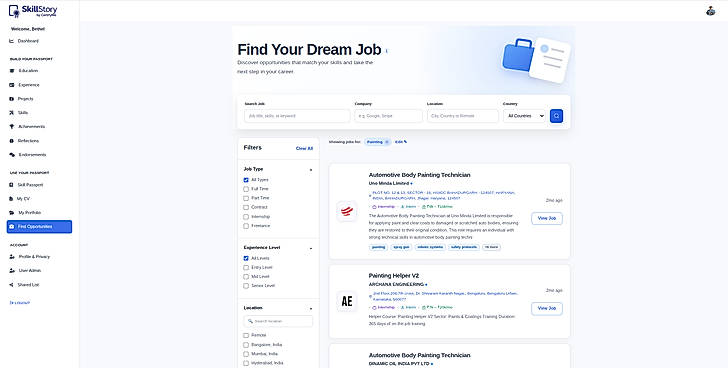 Discover Jobs Matched to Your Skills