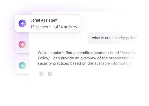 Elium smart assistants answering from approved content