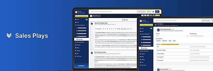 AI Sales Plays | Sales Playbooks