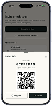 Invite your team