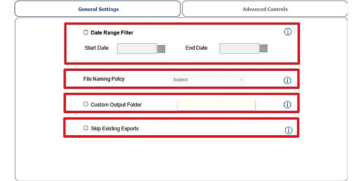 Configure Additional PST Conversion Settings