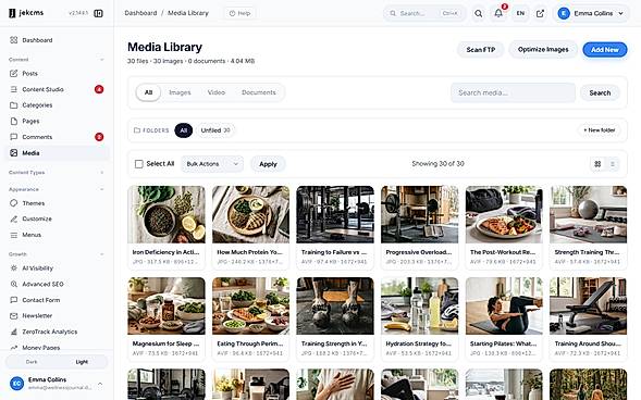 jekcms-en-media-library