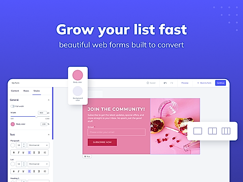 Signup Forms