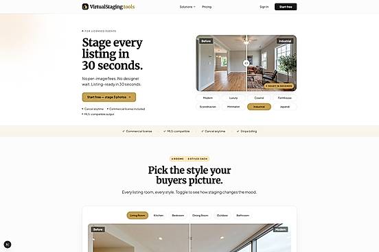 AI Virtual Staging Platform Overview