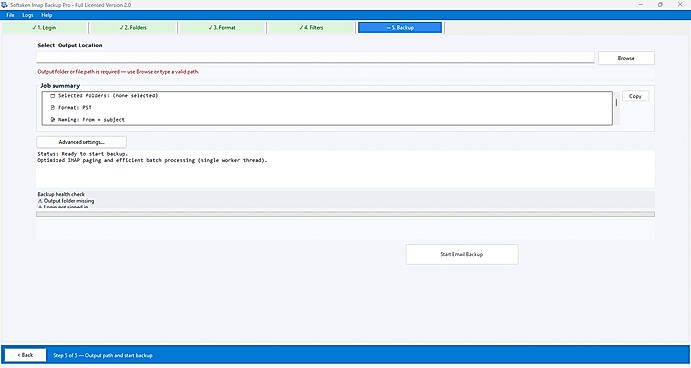 Destination Path Select