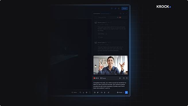 Video comments