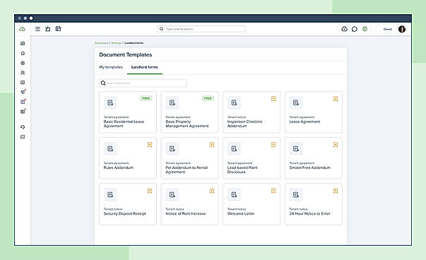 Customizable Document Templates