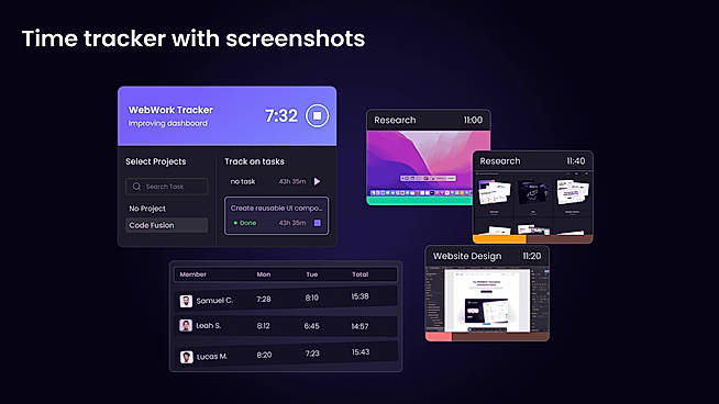 Time Tracker with Screenshots
