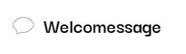 Welcomessage logo