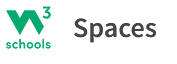 W3Schools Spaces logo