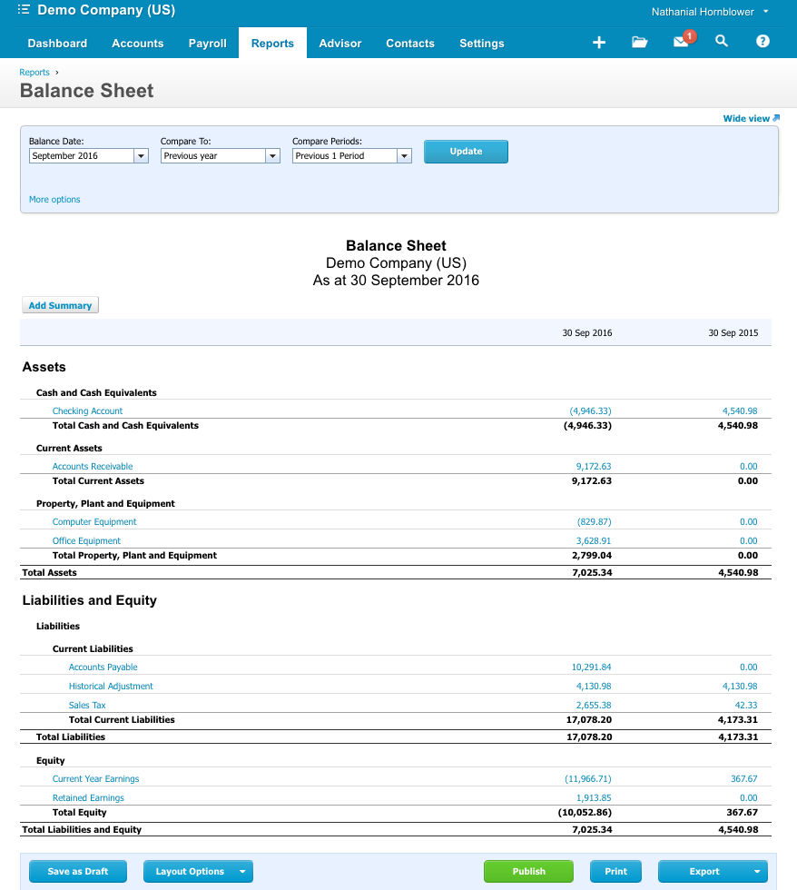 compare xero accounting software