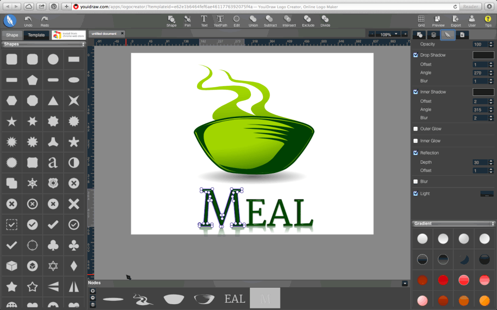 Online Vector Graphic Design, SVG Editor, YouiDraw Drawing